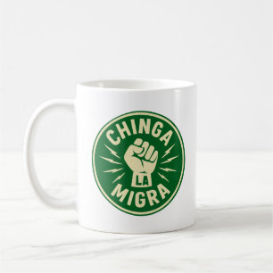 Chinga La Migra - Anti Eis Kaffeetasse