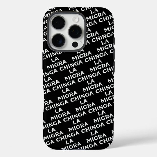 Chinga LA Migra Case-Mate iPhone Hülle (Rückseite)