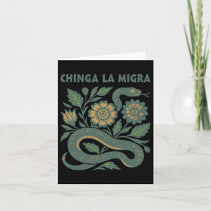 Chinga La Migra Immigration Trump 2025 Karte