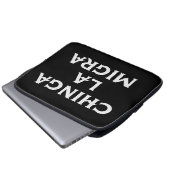 Chinga LA Migra Laptopschutzhülle (Vorne Knopf)