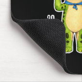 Chinga la migra lustiger Frosch Protest Grafik Mousepad (Ecke)