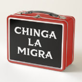Chinga LA Migra Metall Brotdose (Vorderseite)