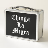Chinga LA Migra Metall Brotdose (Rückseite)
