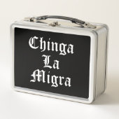 Chinga LA Migra Metall Brotdose (Vorderseite)