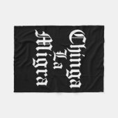 Chinga La Migra Resist Ice  Fleecedecke (Vorderseite (Horizontal))