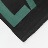 Chinga La Migra Retro Flowers  Fleecedecke (Ecke)