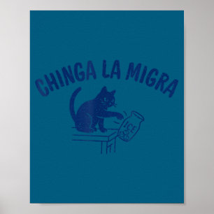 Chinga la migra schafft ICE ab Bewusstsein für Men Poster