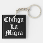 Chinga LA Migra Schlüsselanhänger (Rückseite)
