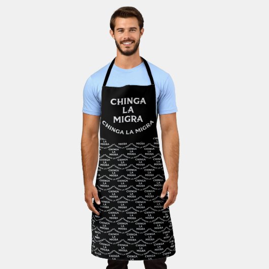 Chinga LA Migra Schürze (Getragen)