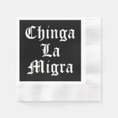 Chinga LA Migra Serviette (Vorderseite)