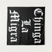 Chinga LA Migra Wandteppich (Vorderseite (Horizontal))