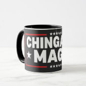 Chinga Tu MAGA-Anweisung Tasse (Vorderseite Links)