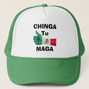 Chinga Tu Maga Trucker-Mütze Truckerkappe