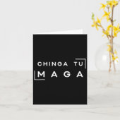 Chinga Tu Mega Karte (Gelbe Blume)