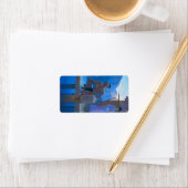 Chingachgook von Newell Convers Wyeth Adressaufkleber (Insitu)