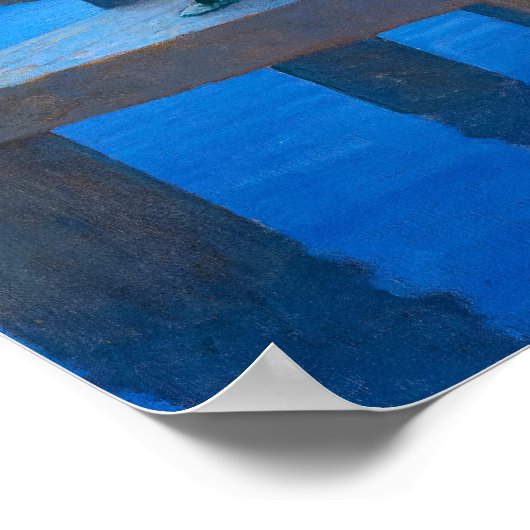 Chingachgook von Newell Convers Wyeth Poster (Ecke)