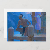 Chingachgook von Newell Convers Wyeth Postkarte (Vorne/Hinten)