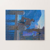 Chingachgook von Newell Convers Wyeth Puzzle (Horizontal)