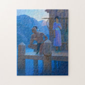 Chingachgook von Newell Convers Wyeth Puzzle (Vertikal)