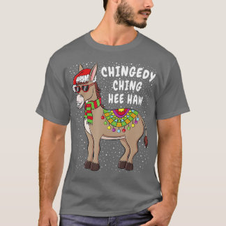 Chingedy Ching Hee Haw Apparel Frohe Weihnachtsspa T-Shirt