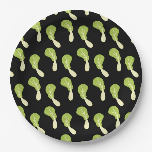 Chingensai Pappteller (Vorderseite)