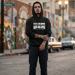 Chingón Hoodie mit individuellem Namen