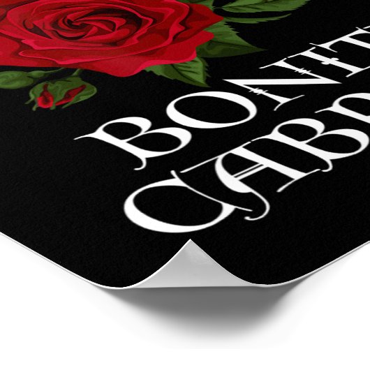 Chingona Bonita Cabrona Hispanic Chicana Feminist Poster (Ecke)