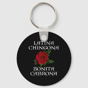 Chingona Bonita Cabrona Hispanic Chicana Feminist Schlüsselanhänger