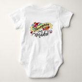 Chingona Como Mi Madre, Husten wie meine Mama Baby Strampler (Rückseite)