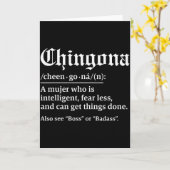 Chingona Definition, Chillona Pero Chingona Karte (Gelbe Blume)
