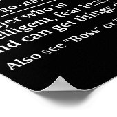 Chingona Definition, Chillona Pero Chingona  Poster (Ecke)