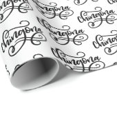 Chingona, Geschenkpapier (Rolleneckpunkt)
