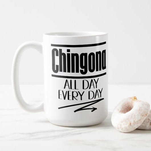 Chingona Kaffeetasse (Mit Donut)