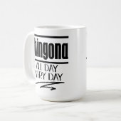 Chingona Kaffeetasse (Vorderseite Links)