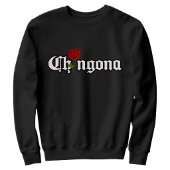 Chingona Red Rose sweatshirt