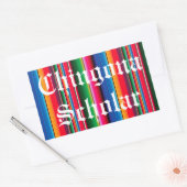 Chingona Scholar Sarape Sticker (Umschlag)