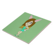 Chini Bunny Girl Fliese (Seite)