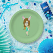 Chini Bunny Girl Pappteller (Party)