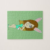 Chini Bunny-Mädchen  Puzzle (Horizontal)