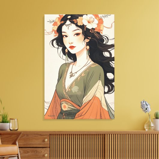 Chini Wong Leinwanddruck (Insitu (Wohnzimmer))