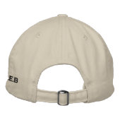 Chino Bestickte Kappe (Rückseite)