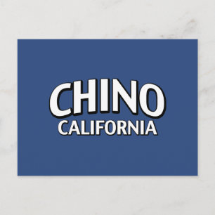 Chino California Postkarte