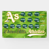 Chino Hills OM A's Banner (Horizontal)