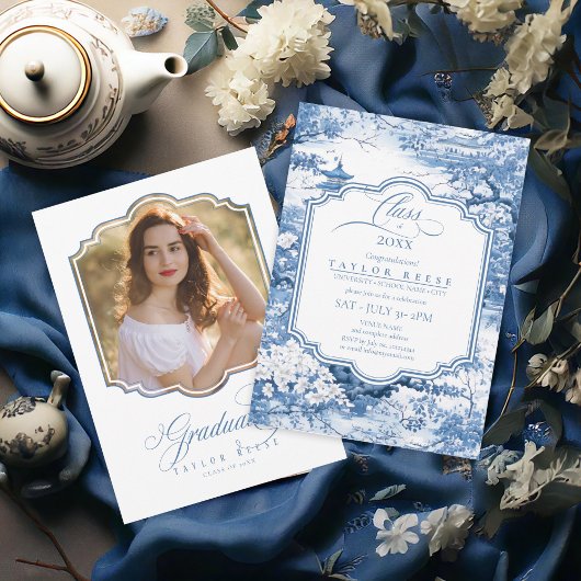 Chinoiserie Abschluss Foto Vorlage ID1098