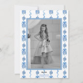 Chinoiserie Al Pentolino Feiertagskarte (Rückseite)