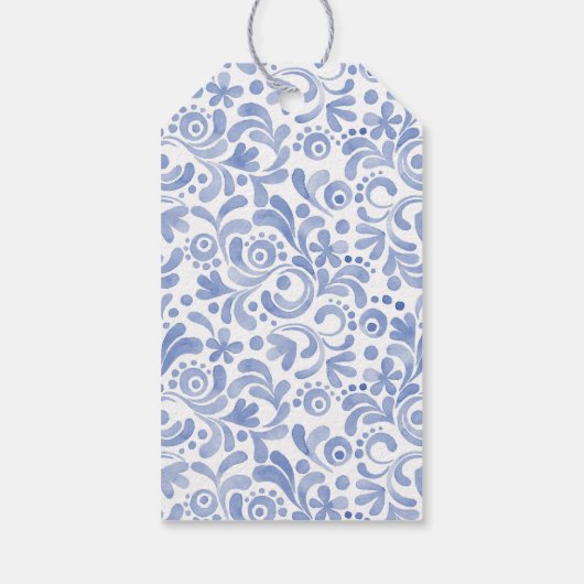 Chinoiserie Al Pentolino Kunst, Dichtung und Musik Geschenkanhänger (Rückseite)