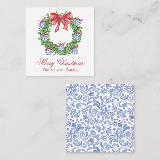 Chinoiserie Al Pentolino Kunst, Dichtung und Musik Mitteilungskarte (Vorne/Hinten)