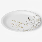 Chinoiserie Al Pentolino Pappteller (Schrägansicht)