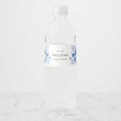 Chinoiserie Al Pentolino Wasserflaschenetikett (Vorderseite)