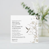 Chinoiserie Al Porto Brautparty Einladung (Stehend Vorderseite)